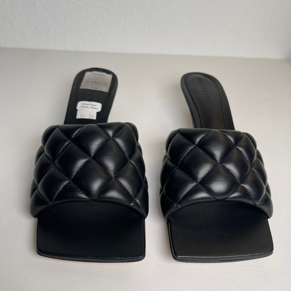 NWT Bottega Padded Mule Black - Picture 7 of 14
